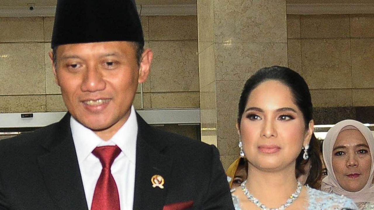 FOTO: Dampingi AHY Sertijab Menteri ATR BPN Indonesia Maju, Kecantikan Annisa Pohan Mencuri Perhatian