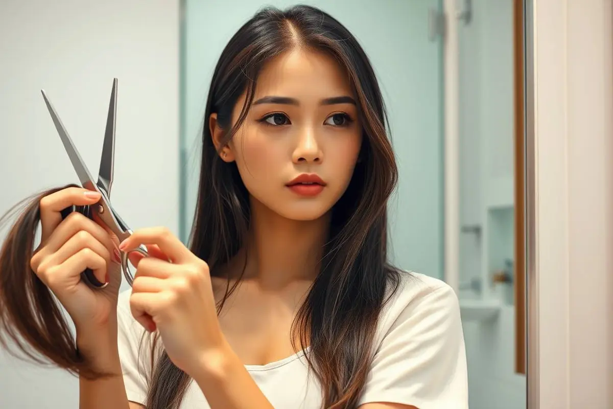 arti mimpi memotong rambut sendiri