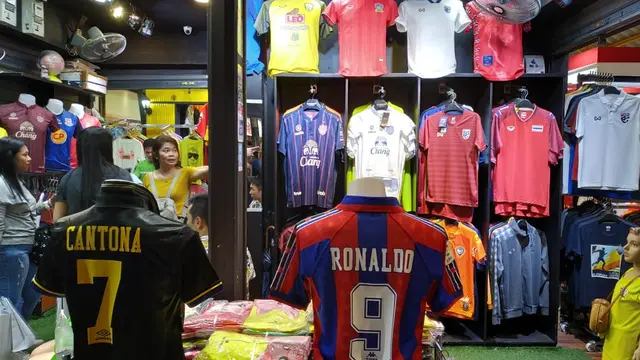 Jersey langka saat Bola.com meliput ARRC 2019 di Thailand.