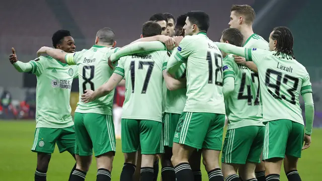FOTO: Sempat Tertinggal, AC Milan Hajar Celtic 4-2 di Liga Europa