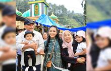 10 Foto Keseruan Kris Dayanti Ajak Ameena dan Azura Jalan-jalan di Kota Batu, Ekspresinya Gemesin Banget!