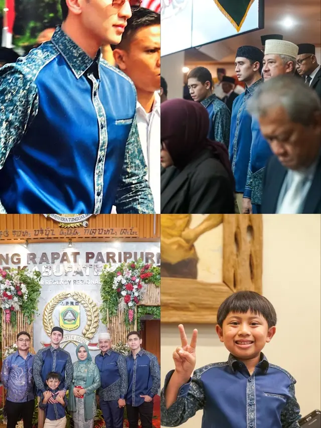 6 Potret Verrell Bramasta Dampingi Ibu Sambung Dilantik Sebagai DPRD Kabupaten Bogor