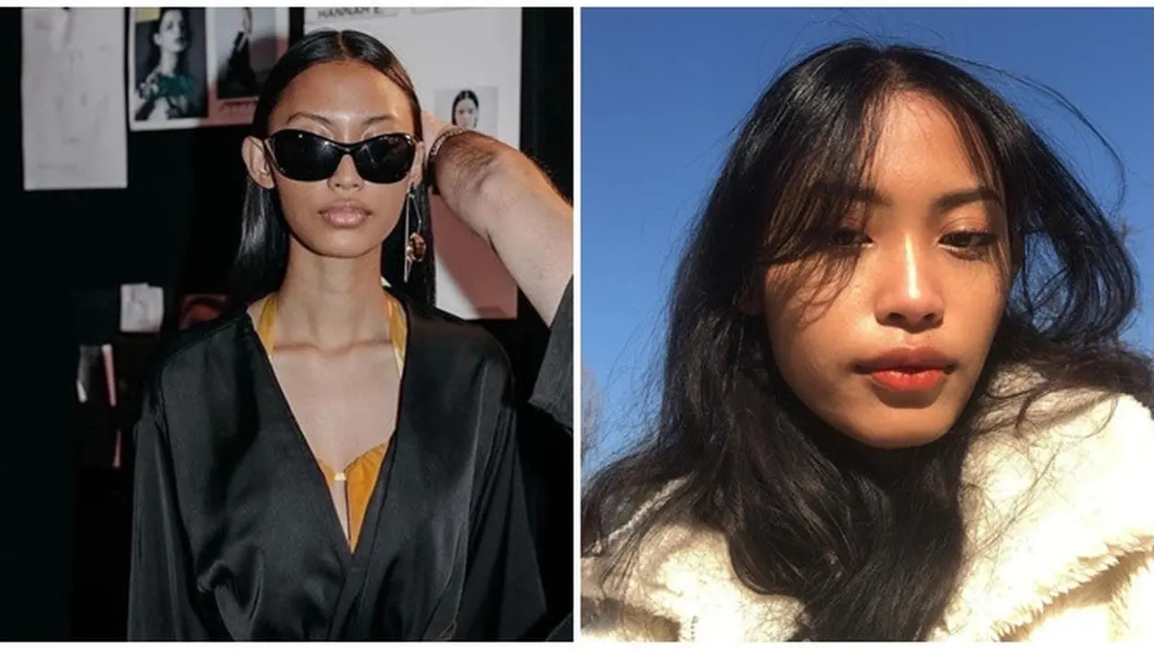 6 Potret Nafa Salvana, Model Asal Karawang yang Tampil di Milan Fashion Week