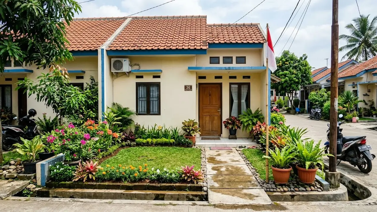 Ukuran Taman Depan Rumah Subsidi