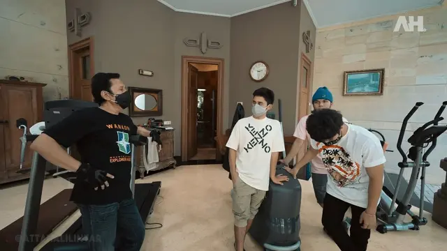 Rumah mewah Alshad Ahmad (YouTube Atta Halilintar)