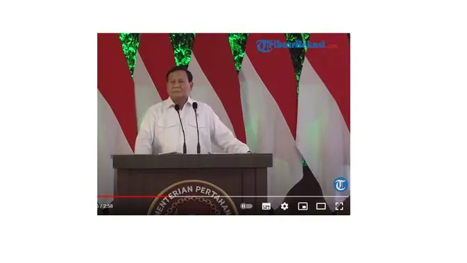 <p>Cek Fakta pidato Prabowo Subianto menggunakan Bahasa Arab</p>
