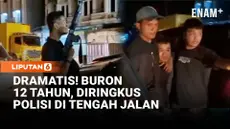 Pelarian panjang seorang buronan kasus pencurian kendaraan bermotor (curanmor) yang menewaskan korban akhirnya berakhir. Bambang Budiman (35), yang masuk daftar pencarian orang selama 12 tahun, ditangkap Tim Tekab 308 Polsek Labuhan Ratu bersama Polr...