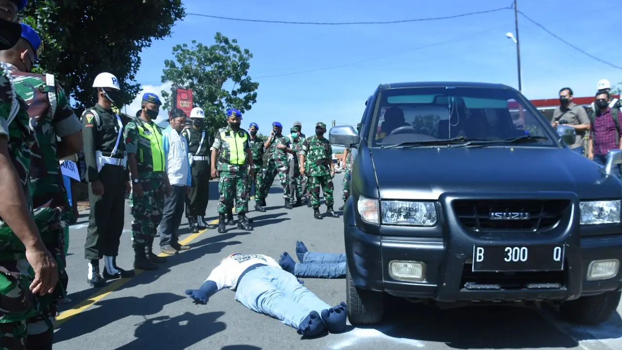 Puspomad Gelar Rekonstruksi Kasus Kecelakaan Nagreg