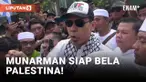 Bebas, Munarman Kutuk Serangan Israel ke Palestina