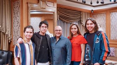 9 Potret Masa Kecil Tiga Cowok Ganteng Al El Dan Dul News