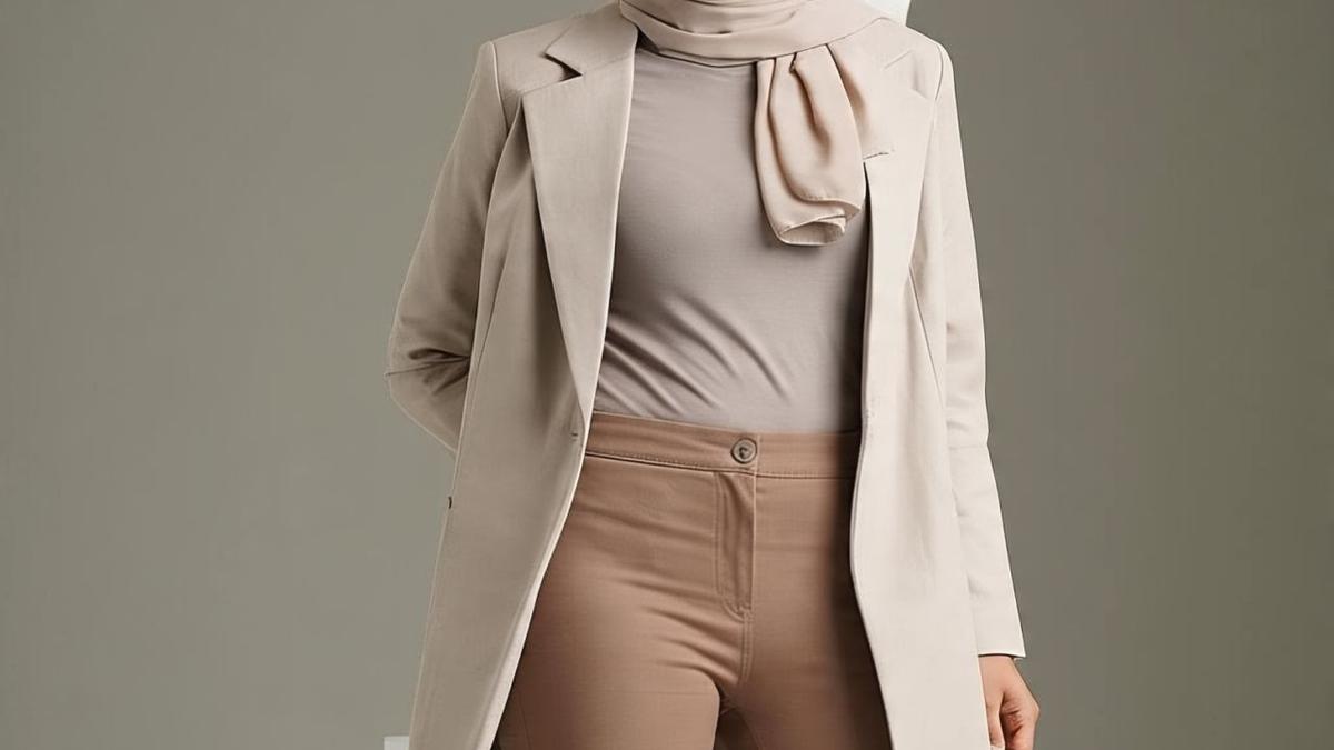 14 Inspirasi Outfit Cewek Pendek Hijab, Bikin Tampak Jenjang &amp; Memesona