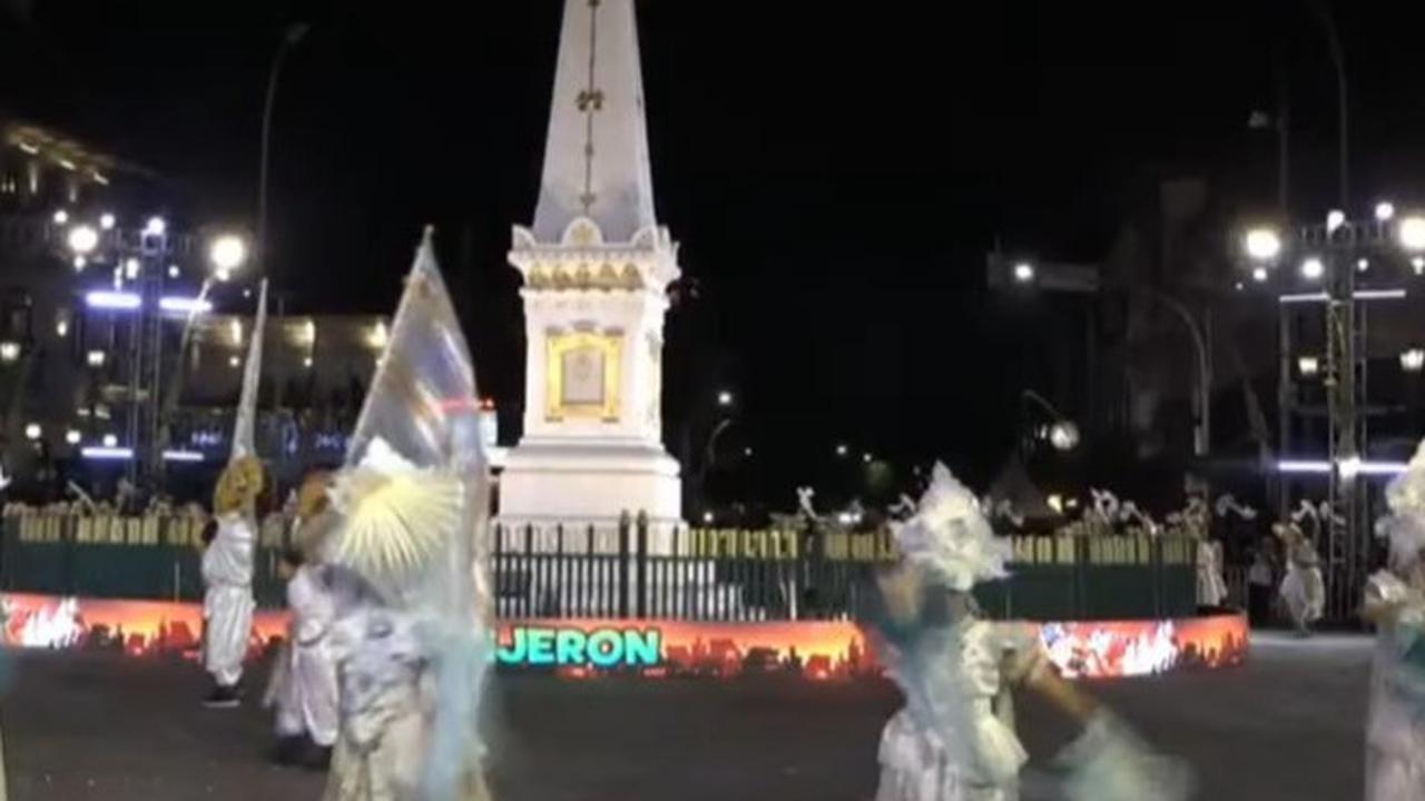 Kemeriahan Wayang Jogja Night Carnival