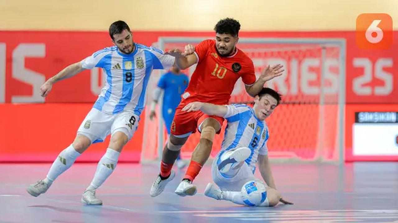 Timnas Futsal Indonesia Kalah 2-4 dari Argentina Meski Sudah Memberikan Perlawanan Sengit