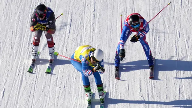 Uji Coba Arena Ski Olimpiade Musim Dingin Beijing 2022