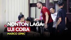 Berita Video, Marco Simic hadir di laga uji coba Persija Vs RANS pada Rabu (21/6/2023)