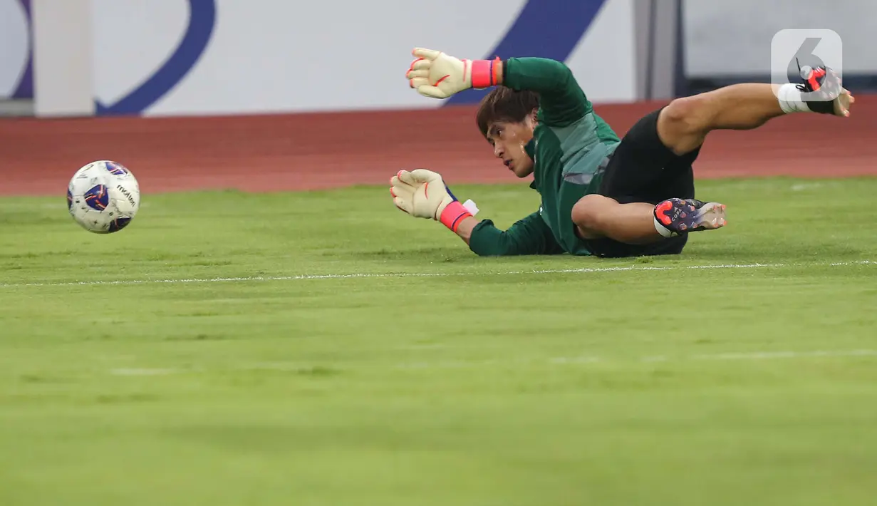 Saat ini, skuad Samurai Biru masih memuncaki klasemen Grup C Kualifikasi Piala Dunia 2026 zona Asia dengan 10 poin dari tiga kemenangan dan sekali seri. (Liputan6.com/Angga Yuniar)