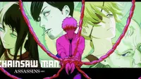 Anime Chainsaw Man Assassins Arc Resmi Diumumkan, Trailer-nya Disambut Antusias