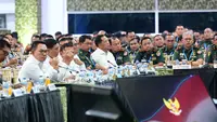 Mendagri Hadiri Taklimat Presiden ke 800 Perwira Tinggi TNI-Polri