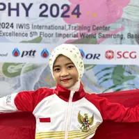 Mikaila Kaia Fathima tampil dalam gelaran Thailand Open Figure Skating Trophy 2024 (Istimewa)