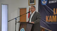 Kepala Badan Bahasa, Prof. Dr. Dadang Sunendar dalam Lokakarya Pemutakhiran KBBI Edisi Kelima (Foto: Dokumentasi Humas Badan Bahasa)