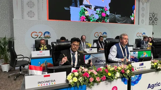 Hadapi Tantangan Global Mentan SYL Ajak Negara G20 Memperkuat Kolaborasi