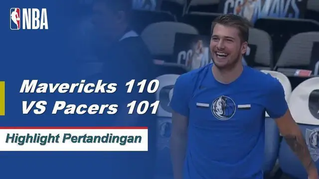 Cuplikan Pertandingan NBA : Mavericks 110 vs Pacers 101