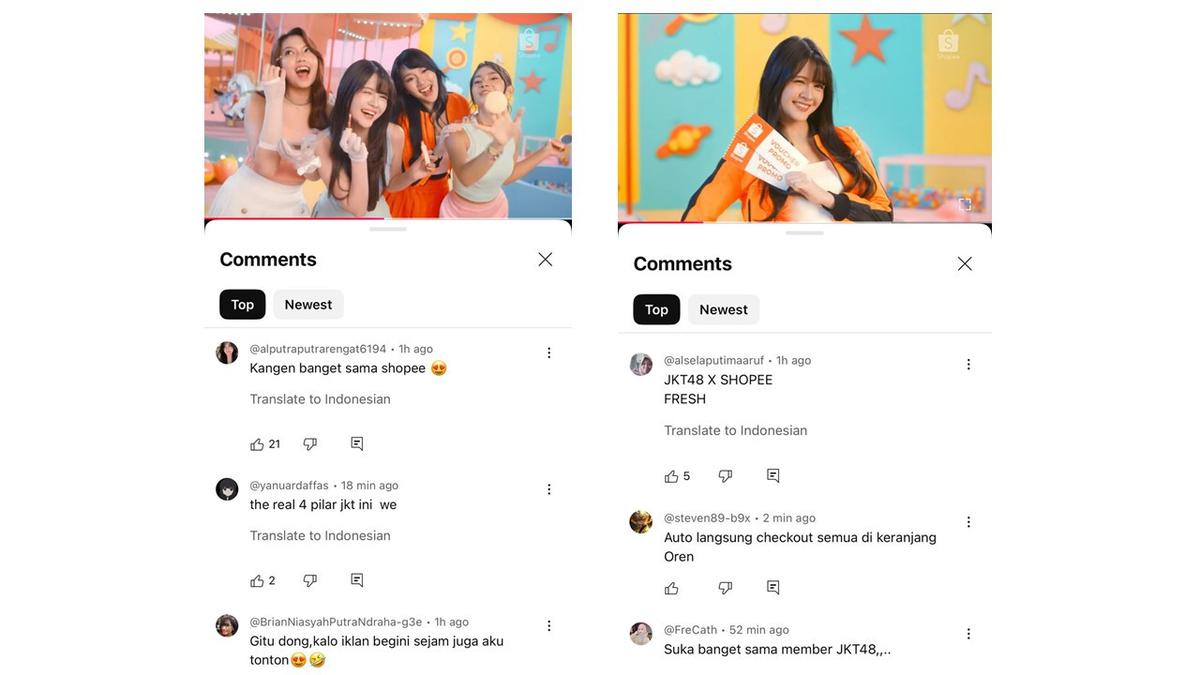 Kolaborasi Shopee dan JKT48 Tampilkan Chemistry Kuat di MV Terbaru ‘Lebih Hemat, Lebih Cepat’, Langsung Viral!