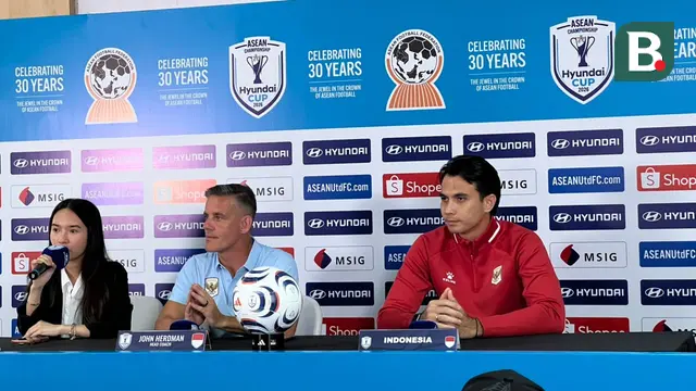 John Herdman dan Nadeo Argawinata - Piala AFF 2026