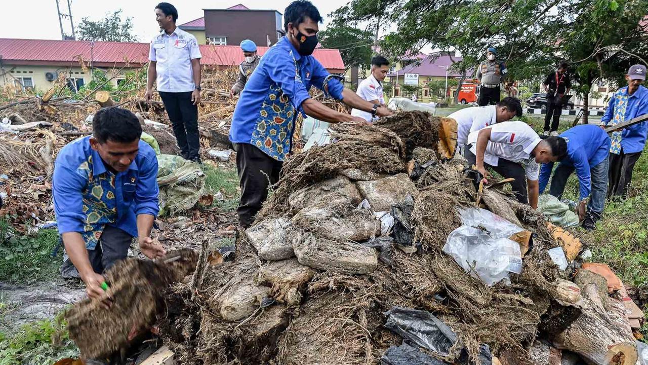 FOTO: Polda Aceh Musnahkan 1,3 Ton Narkoba, Hasil Operasi Tiga Bulan terakhir