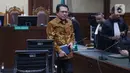 Vonis ini lebih rendah daripada tuntutan Jaksa Penuntut Umum (JPU) pada Komisi Pemberantasan Korupsi (KPK). (merdeka.com/Arie Basuki)