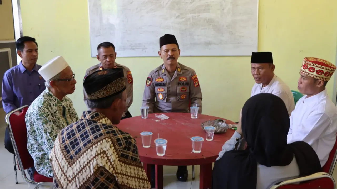 Tahanan Narkoba Ini Menikah di Rutan Polres Tanggamus
