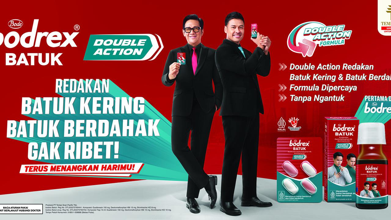 Pertama dari bodrex! Ini Cara Praktis Redakan Batuk Kering & Batuk Berdahak Gak Ribet!