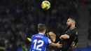 Madrid tertahan di peringkat dua klasemen Liga Spanyol dengan 64 poin dari 33 laga, tertinggal 14 angka dari Barcelona. (AP Photo/Alvaro Barrientos)