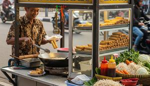 Ide Jualan Lumpia. (Foto: AI)