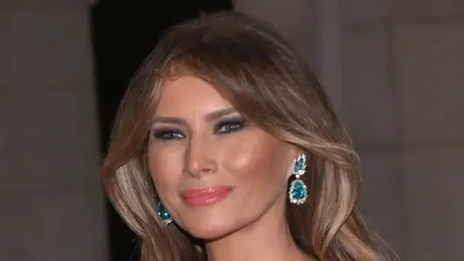 Melania Trump pada tahun 2017. (MANDEL NGAN/AFP)