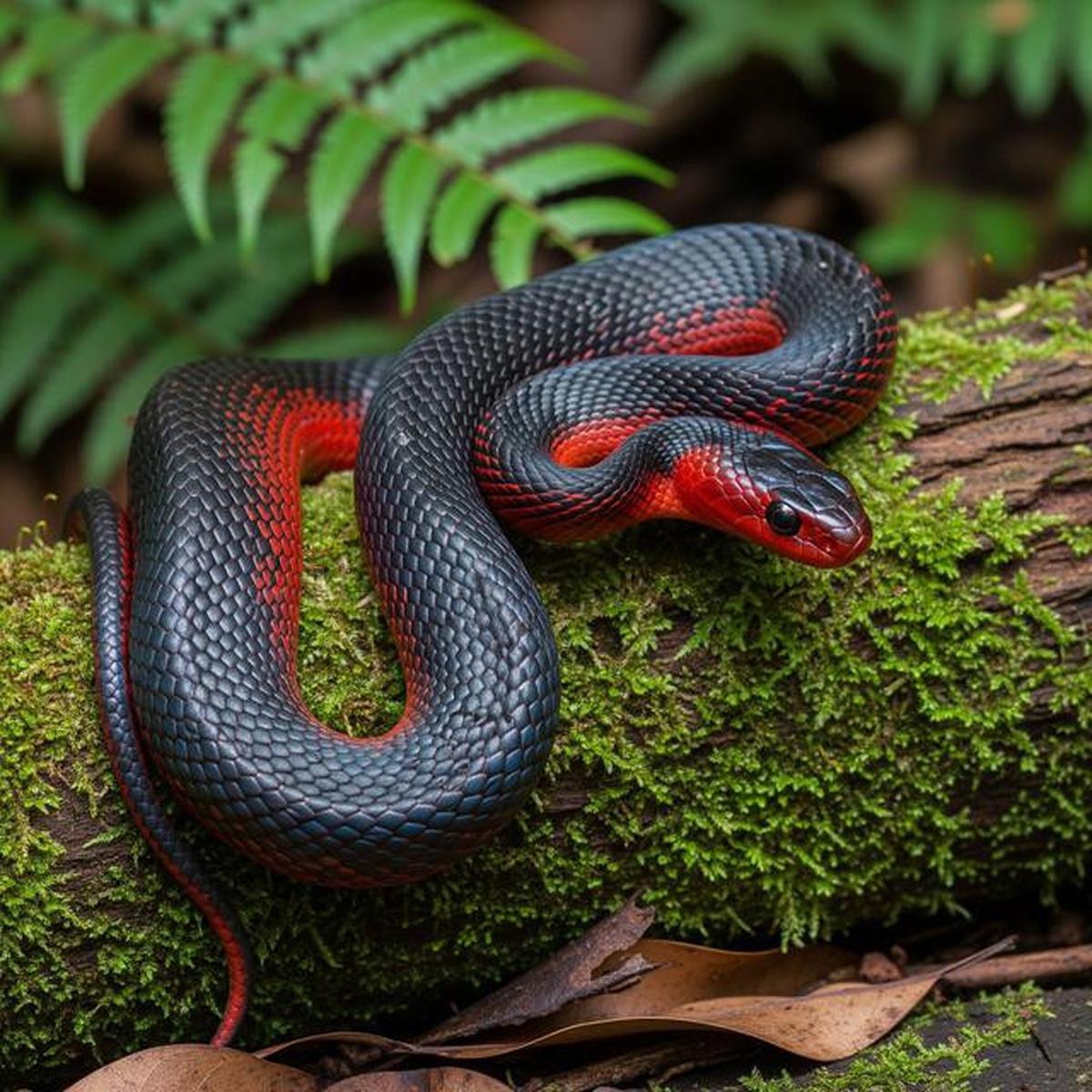 Ular Kepala Merah