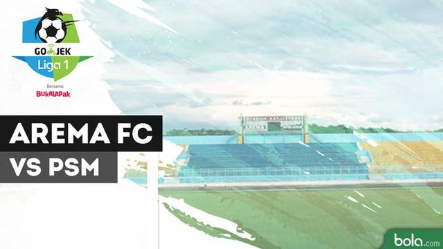 Berita video highlights Gojek Liga 1 2018 bersama Bukalapak antara Arema FC melawan PSM Makassar yang berakhir dengan skor imbang 1-1, Minggu (13/5/2018).