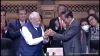 Presiden Jokowi dan Perdana Menteri India Narendra Modi (sumber: youtube.com/SekretariatKabinetRI)