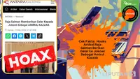 Cek Fakta: Hoaks Artikel Raja Salman Beri Gelar Amirul Kazzab bagi Jokowi