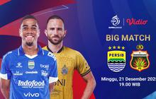 Saksikan Live Streaming BRI Super League Pekan ke-15: Persib vs Bhayangkara FC, Eksklusif di Vidio