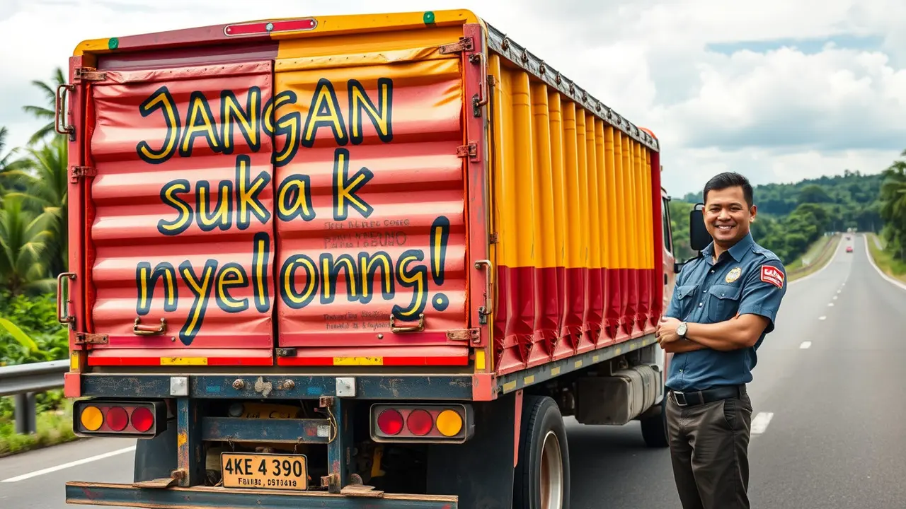kata kata sopir truk