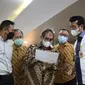 Direktur Perluasan dan Pelayanan Peserta BPJS Kesehatan David Bangun berkunjung ke Kantor Pertanahan Kota Administrasi Jakarta Timur, Selasa (2/3)(Foto: Dok. Humas BPJS Kesehatan)