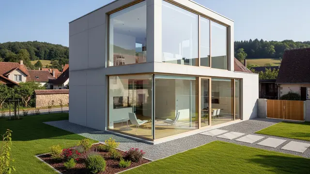Model Rumah Kecil di Desa tapi Elegan dan Nyaman untuk Hidup Santai (AI)