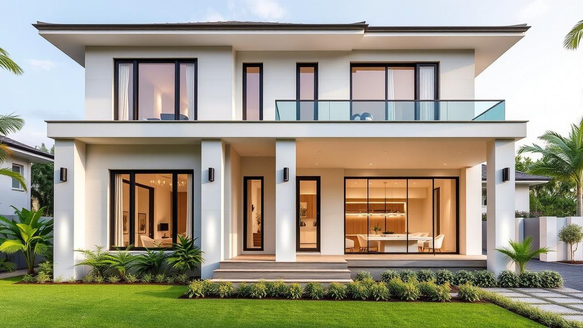 6 Inspirasi Gambar Rumah Sederhana Tapi Terkesan Mewah 2 Lantai