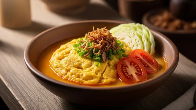 Penyajian Tongseng Telur Dadar