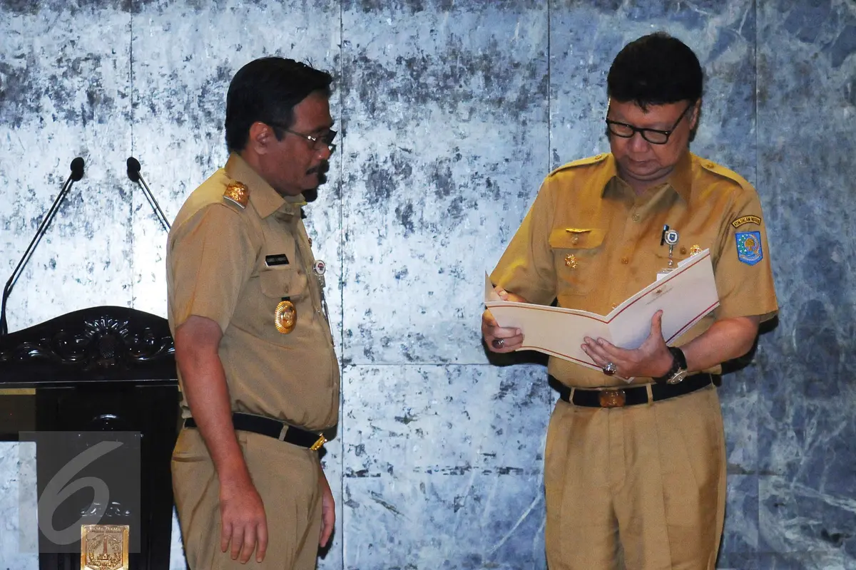 Djarot Resmi Jabat Plt Gubernur DKI Jakarta