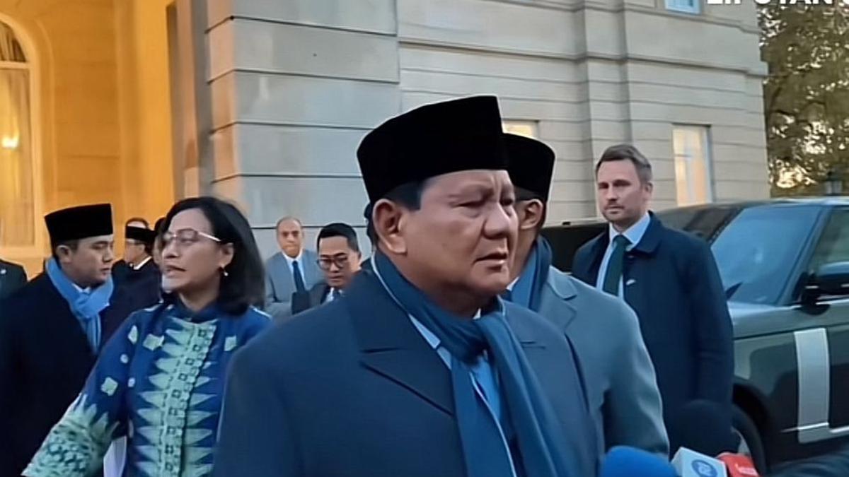 Canda Prabowo Subianto di Hari Ulang Tahun Sri Mulyani