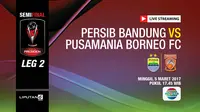 Persib Bandung vs Pusamania Borneo FC (Liputan6.com/Abdillah)