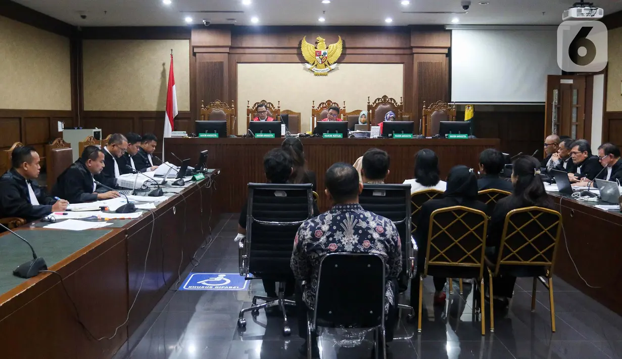 Syahrul Yasin Limpo juga didakwa melakukan pemerasan serta menerima gratifikasi sejumlah Rp44,5 miliar dalam rentang waktu tahun 2020 hingga 2023. (Liputan6.com/Herman Zakharia)