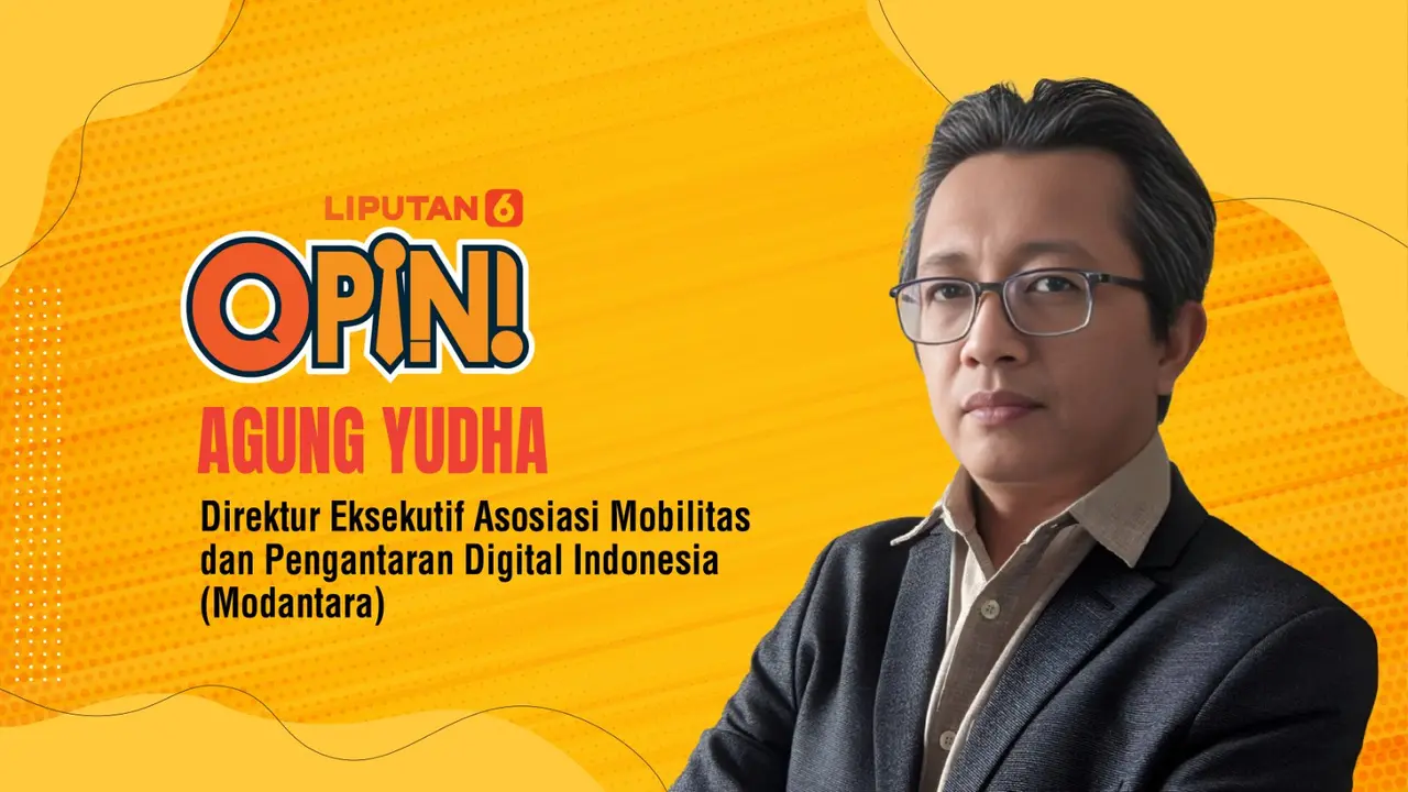 Agung Yudha, Direktur Eksekutif Asosiasi Mobilitas dan Pengantaran Digital Indonesia (Modantara). (Liputan6.com/Abdillah)